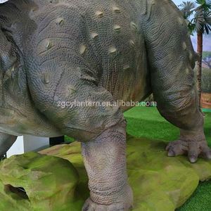 สร้างโลกยุคก่อนประวัติศาสตร์ของคุณเอง |   ไทรเซราทอปส์หุ่นยนต์เคลื่อนไหวได้สมจริง เสียงคำรามดุจมีชีวิต สำหรับใช้งานภายในอาคาร ห้างสรรพสินค้า โรงเรียน - Product Image 6
