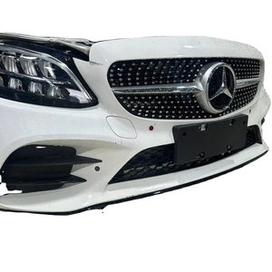 Pare-chocs avant noir carbone d'occasion pour <span class=keywords><strong>Mercedes</strong></span>-Benz <span class=keywords><strong>Classe</strong></span> <span class=keywords><strong>S</strong></span> W205 2019-2022, remplacement à visser avec garantie de 6 mois - Product Image 1