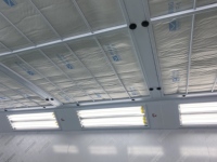 Cabine de peinture automobile électrique personnalisée avec four de cuisson automatique certifié CE et éclairage LED – Salle de peinture industrielle