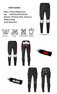 Pantaloni protettivi <span class=keywords><strong>per</strong></span> le gambe da motociclista pantaloni con protezione antianca da strada <span class=keywords><strong>per</strong></span> sport estremi - Product Image 4