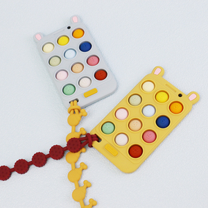 Hot bán phổ biến đồ chơi trẻ em thấp moq BPA cấp thực phẩm miễn phí nhai mọc răng Silicone trẻ sơ sinh teethers cho bé răng - Product Image 4