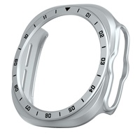 Casing Jam Tangan Hard PC Bumper Frame untuk Samsung Galaxy Watch Ultra2, Casing Pelindung untuk Galaxy Watch Ultra 2 dengan Skala