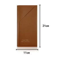 Nouvelle Pochette de Voyage Solide en Cuir PU pour Documents, Étui Passeport, Porte-Billets, Porte-Cartes d'Identité/Crédit Professionnels