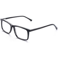 Elan Optical RD26120 Monture de lunettes rectangulaire classique la plus vendue, monture intégrale unisexe en acétate, lunettes optiques écologiques