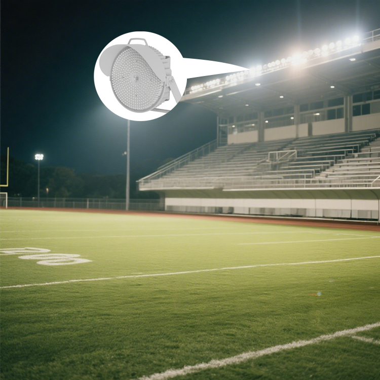 IP66 High Mast Lights 500W 1000W Anti-Glare LED Stadium Light for Outdoor Commercial Use High Quality Low Glare Sports Lighting