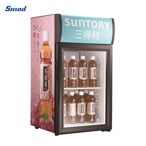 21l High Quality Glass Door Mini <b>Refrigerator</b> Counter Top Glass Door Mini <b>Refrigerator</b> - Product Image 2