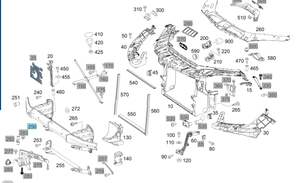 OEM1666204701 Barre d'impact de pare-chocs avant supérieur Installation facile Pièce de carrosserie automobile pour Mercedes Benz <span class=keywords><strong>GL</strong></span> W166 GLE Modèle Nouveau marché secondaire - Product Image 6