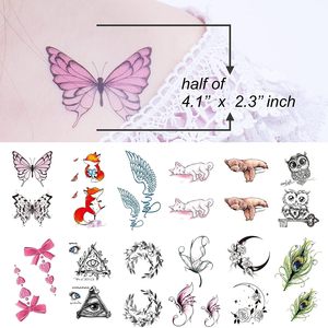 Pegatinas de <span class=keywords><strong>tatuaje</strong></span> de fiesta para niñas, fabricante de papel de embalaje personal, pegatinas de <span class=keywords><strong>tatuaje</strong></span> temporal - Product Image 5