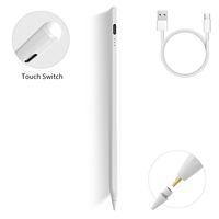 Stylet actif WENKU WKZP010EA en gros pour tablette, téléphone portable, charge sans fil, rejet de la paume, détection de l'angle d'inclinaison, magnétique