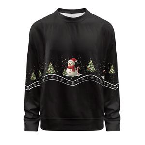 Joyeux Noël adulte humour <span class=keywords><strong>moche</strong></span> pull unisexe personnalisé à manches longues <span class=keywords><strong>t</strong></span>-shirts vêtements en gros - Product Image 3