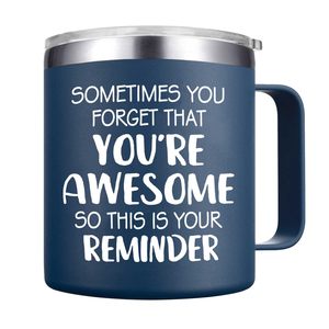<span class=keywords><strong>Mug</strong></span> à café en acier inoxydable avec citation inspirante imprimée, avec poignée, cadeau d'encouragement pour un anniversaire, des vacances, pour un <span class=keywords><strong>homme</strong></span>, lui, papa, gars - Product Image 1