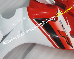 ชุดแฟริ่งรถมอเตอร์ไซค์สำหรับ <span class=keywords><strong>Suzuki</strong></span> <span class=keywords><strong>GSX650F</strong></span> Katana ปี 2008 <span class=keywords><strong>2009</strong></span> 2010 2011 2012 2013 GSX 650F สีแดงขาว วัสดุ ABS - Product Image 2