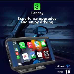 7 inç multimedya Mp5 taşınabilir Carplay sürüm 5.0 kablosuz CarPlay dokunmatik ekran araç <span class=keywords><strong>Dvd</strong></span> oynatıcı oyuncu ile araba radyo Stereo - Product Image 3