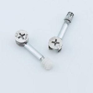 อุปกรณ์ฮาร์ดแวร์เฟอร์นิเจอร์แบบหนา 3 in 1 ตัวเชื่อมต่อแบบ Cam Lock สำหรับช่างทำเฟอร์นิเจอร์ อุปกรณ์ประกอบเฟอร์นิเจอร์ - Product Image 4