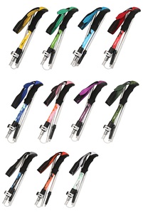 Bâtons de randonnée en aluminium à 5 sections, légers, pliables en EVA, multifonctionnels, télescopiques pour l'extérieur - Vente en gros - Product Image 3