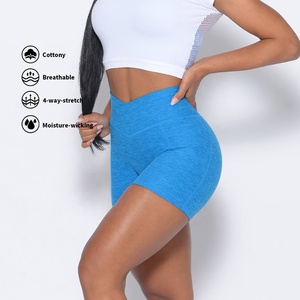 Pantalones Cortos Deportivos MIQI OEM para Mujer, de Secado Rápido, con Efecto Push-Up, para Gimnasio, Ropa Deportiva, Fitness, Yoga - Product Image 3