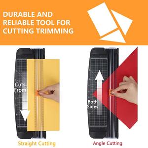 Coupe-papier portable LISI A4, <span class=keywords><strong>guillotine</strong></span> 12 pouces, matériau ABS, lames SK2, coupe-papier manuel avec protection, modèle LS-853-A4 - Product Image 3