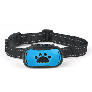 Collar de Control de Ladridos Automático Petmartop Azul 6x3.8x2.9cm con Sonido y Vibración para Entrenamiento de Perros - Product Image 1
