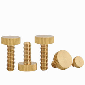 M3 M4 M5 số liệu có khía gạo xoắn ốc vít đồng thau có khía ngón tay cái vít - Product Image 1