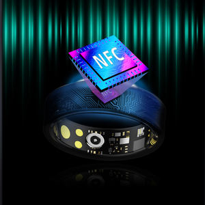 TechStar TR20 NFC Ceramic Swim Tracker Smart Ring 5ATM Waterproof for Pool Swimming Stroke Counting - Product Image 1