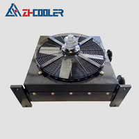 Postenfriador de Aire de la Marca ZHCOOLER para Ventilador de Aire Comprimido, Intercambiador de Calor de Placas de Alta Calidad, Motor de Aluminio, Neumático