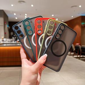 Funda Magnética Anti-Caídas para Teléfono con Acabado Mate, Compatible con <span class=keywords><strong>Samsung</strong></span> Serie S/A/NOTE/M - Product Image 1