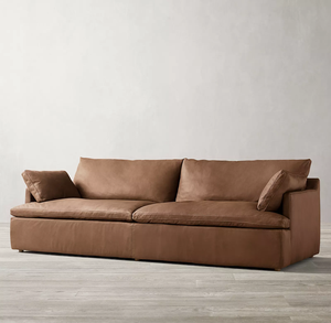 Rhoohill personalizzato stile moderno soggiorno italia pelle RH Cloud divano interno 3 posti divano mobili divano soggiorno - Product Image 2