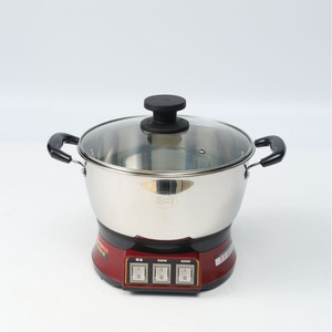 Multifunctional Stainless Steel <b>Electric</b> <b>Steamer</b> 24 Cm Single Layer For Home Cooking Stirring Steaming - Product Image 3