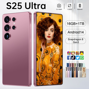 2025 Ultra-high Speed S25 Ultra 16GB+512GB <span class=keywords><strong>5G</strong></span> Android 14 7.3 pulgadas <span class=keywords><strong>72</strong></span>+108MP Snapdragon 8 Octa Core Smartphone Francés Español - Product Image 3