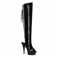 Bottines à lacets pour boîte de nuit, chaussures de fête pour femmes, talons aiguilles de 15 cm, modèles de pole dance, talons exotiques pour strip-teaseuses, chaussures gothiques sexy, transsexuels
