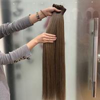 Extensions de cheveux humains lisses 100% Remy 11A, fournisseurs de livraison directe, lots vierges non traités en gros, mèches péruviennes, double trame à la machine