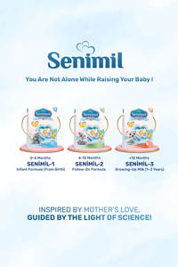 Leche de Fórmula de Continuación Senimil Premium en Polvo 400g Sin Aceite de Palma Enriquecida con DHA GOS FOS Leche para Bebés de 6 a 12 Meses Etapa 2 - Product Image 4