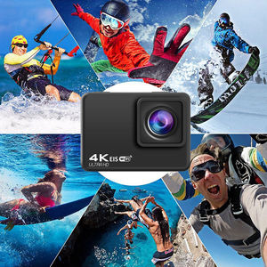 Cámara de Acción 4K 60fps Sumergible 30M Impermeable EIS Gran Angular de 170° Estilo GoPro Videocámara para Drones Pesca Niños Regalo para Niños - Product Image 3