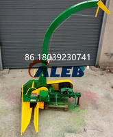 Machine agricole de récolte de fourrage avec prise de force pour l'ensilage de la paille de maïs et de l'herbe de Napier