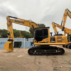 Excavatrice Komatsu PC200-7 d'occasion de bonne qualité, excavatrice sur chenilles d'occasion PC240LC-8 de 20 tonnes - Product Image 6