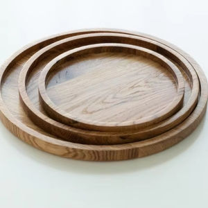 Artisanat en bois Plateau en bois écologique fait à la main Plateau de service artisanal pour les collations, les boissons et plus encore Poli en provenance d'Inde - Product Image 1