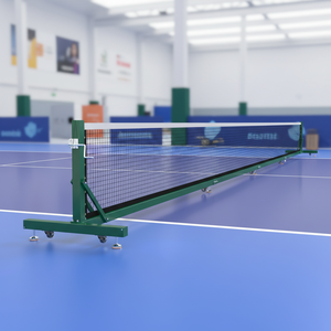 Postes <span class=keywords><strong>de</strong></span> <span class=keywords><strong>Red</strong></span> <span class=keywords><strong>de</strong></span> <span class=keywords><strong>Tenis</strong></span> Móviles <span class=keywords><strong>de</strong></span> Acero Galvanizado <span class=keywords><strong>de</strong></span> Alta Resistencia con Ruedas, Postes <span class=keywords><strong>de</strong></span> <span class=keywords><strong>Tenis</strong></span> con Recubrimiento en Polvo para Canchas al Aire Libre - Product Image 1