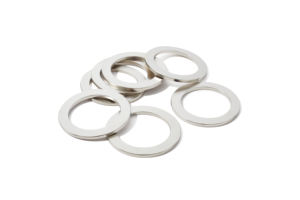 Imán de neodimio magnetizado diametralmente radial personalizado N35 N52 grado toroidal grande para uso industrial NDfeb - Product Image 2