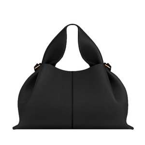 Bolso de Hombro de Cuero Genuino, Estilo Nube, Moderno, Estilo Francés, Bolso de Mano Tipo Dumpling para Mujer - Product Image 6