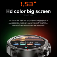 Reloj Inteligente Deportivo IP67 con Linterna LED, Llamadas Inalámbricas, Monitor de Sueño y Oxígeno en Sangre