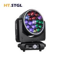 Projecteur LED professionnel 19x40W Bee Eye à tête mobile RGBW 4-en-1 Pixel Wash DMX512 pour DJ, soirées, clubs et événements - Fabrication Guangzhou