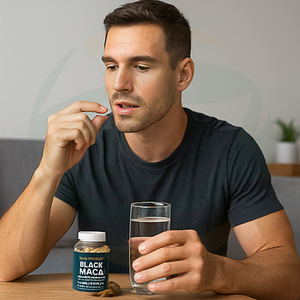 Compléments alimentaires à base de plantes OEM/ODM, capsules de poudre de maca noire, 100% naturelles, pour adultes, améliorent la vitalité masculine, gestion de l'énergie - Product Image 4