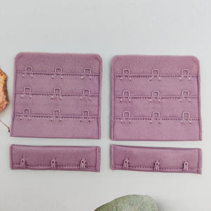 Connecteurs de soutien-gorge réutilisables en tissu, à 3 lignes et 3 crochets, pour l'extension et la fermeture du soutien-gorge, accessoires de lingerie - Product Image 2