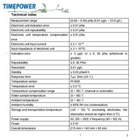 Analyseur d'ions sodium TP3300 : Détection par équation de Nernst, Précision, Utilisation Simplifiée, Consultation des Données, Optimisé pour la Qualité de l'Eau Environnementale