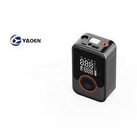 Gonfleur de pneu numérique à double écran Pompe à air pour compresseur d'air électrique portable sans fil pour voiture, moto, vélo et bicyclette