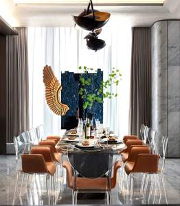 Sanhai – Conception d'intérieur de style nordique pour penthouse, rendu 3D Max du plan d'étage, maison exquise haut de gamme, garantie 1 an - Product Image 3