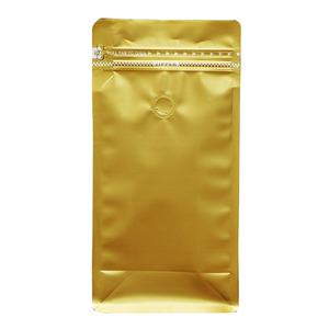 Borsa a chiusura lampo a otto lati su misura all'ingrosso con finestra sacchetti di plastica a prova di umidità per la confezione del caffè - Product Image 3