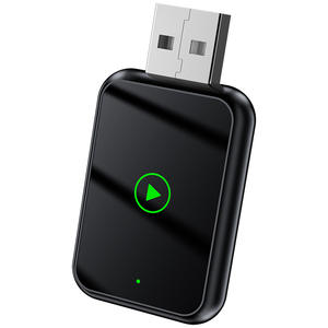 อะแดปเตอร์ไร้สาย 2 in 1 สำหรับ CarPlay และ Android Auto แบบเสียบ USB ใช้งานได้ทันทีสำหรับรถยนต์ที่มี CarPlay แบบใช้สายจากโรงงาน - Product Image 1