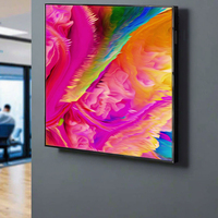 Affichage numérique LCD tactile avec décodage audio/vidéo en temps réel, contrôle réseau TCP/IP pour centres commerciaux et magasins de détail