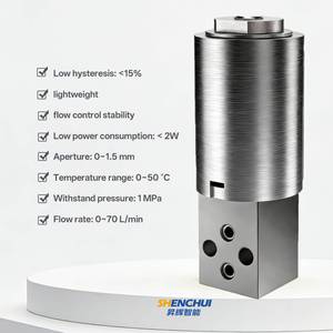 Yüksek Hassasiyetli, Düşük Gecikmeli, Paslanmaz Çelik Mikro Oransal Valf, Yüksek Gaz Akış Kontrol Fonksiyonlu - Product Image 3